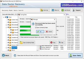 Restore usb deleted data by pen drive data recovery software.
