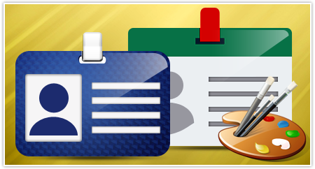 Application for how to print business cards