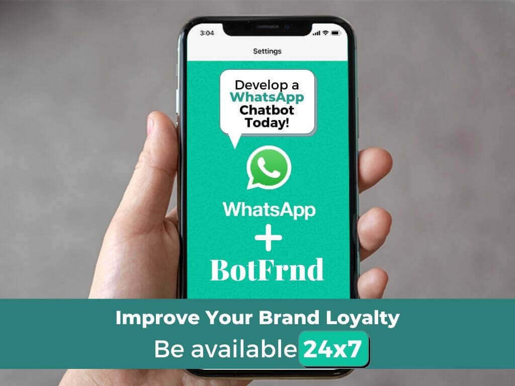 Notify, engage, upsell, have two-way communication with WhatsApp Business API